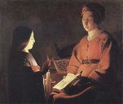 The Education of the Virgin Georges de La Tour